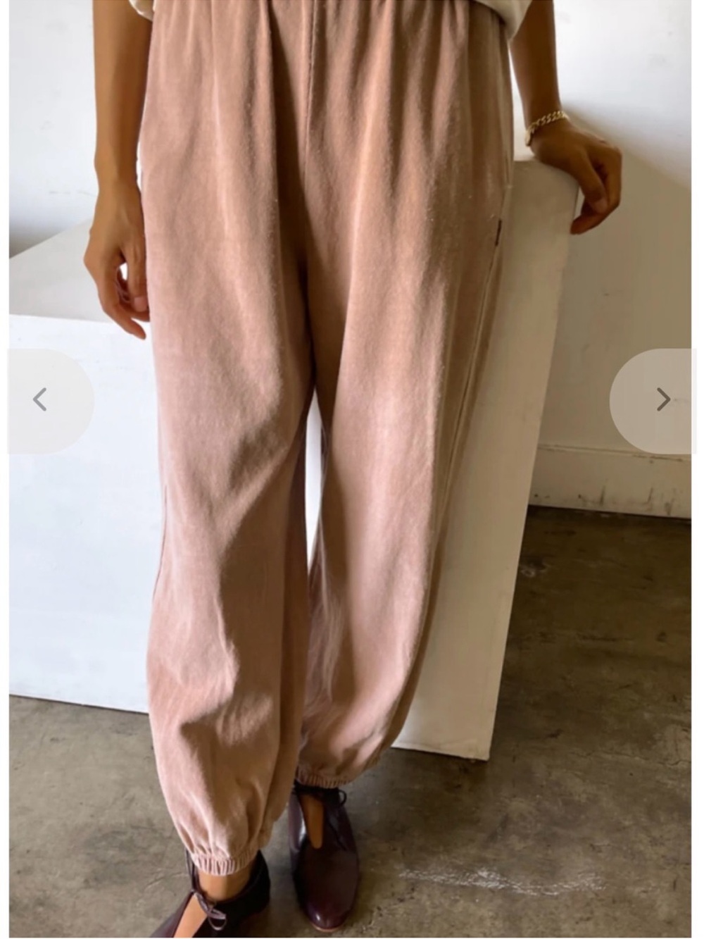 Le Bon Shoppe Balloon Pants Macchiato
